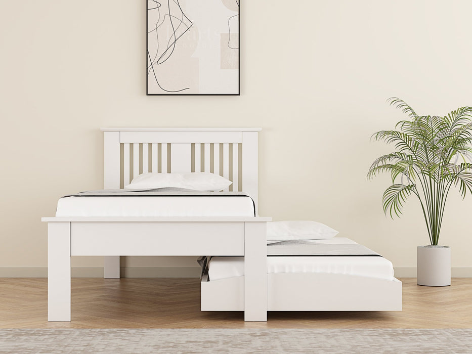 Flintshire FurnitureHendre Guest Bed White - Rest Relax