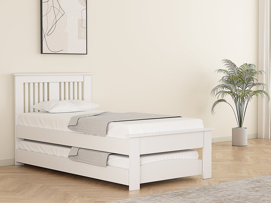 Flintshire FurnitureHendre Guest Bed White - Rest Relax