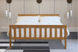 Flintshire FurnitureMarnel Oak Wooden Shaker Bed Frame - Rest Relax