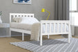 Flintshire FurnitureMarnel White Wooden Shaker Bed Frame - Rest Relax