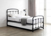 Flintshire FurnitureMostyn Black Metal Guest Bed - Rest Relax