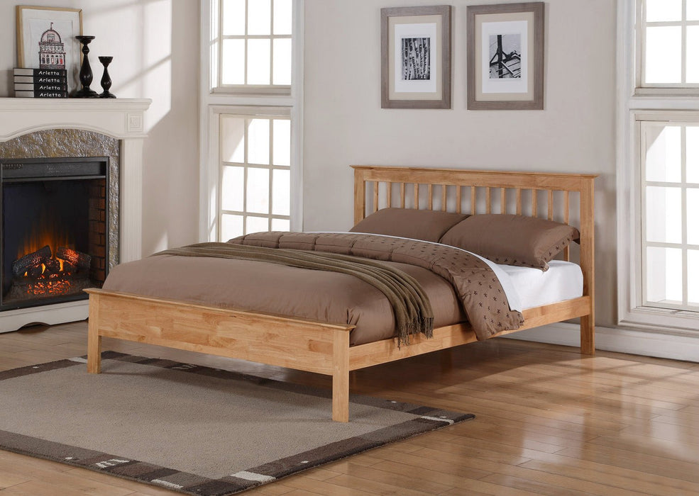 Flintshire FurniturePentre Oak Hardwood Bed Frame - Rest Relax