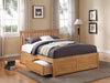 Flintshire FurniturePentre Oak Hardwood Drawer Bed Frame - Rest Relax