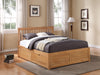 Flintshire FurniturePentre Oak Hardwood Drawer Bed Frame - Rest Relax