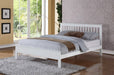 Flintshire FurniturePentre White Hardwood Bed Frame - Rest Relax