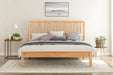 Flintshire FurnitureRowley Oak Wooden Low Foot End Bed Frame - Rest Relax