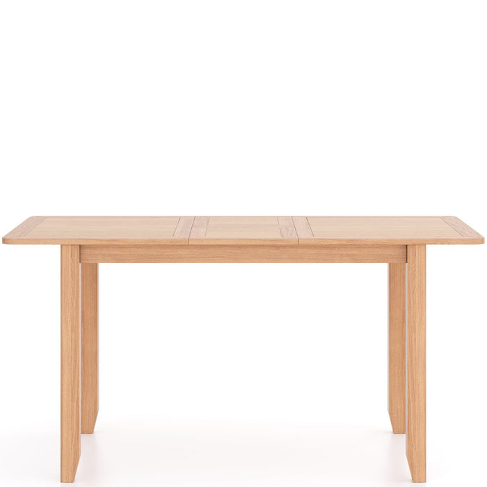 Furniture HausArlyn Natual Oak 125/165cm Extending Dining Table - Rest Relax