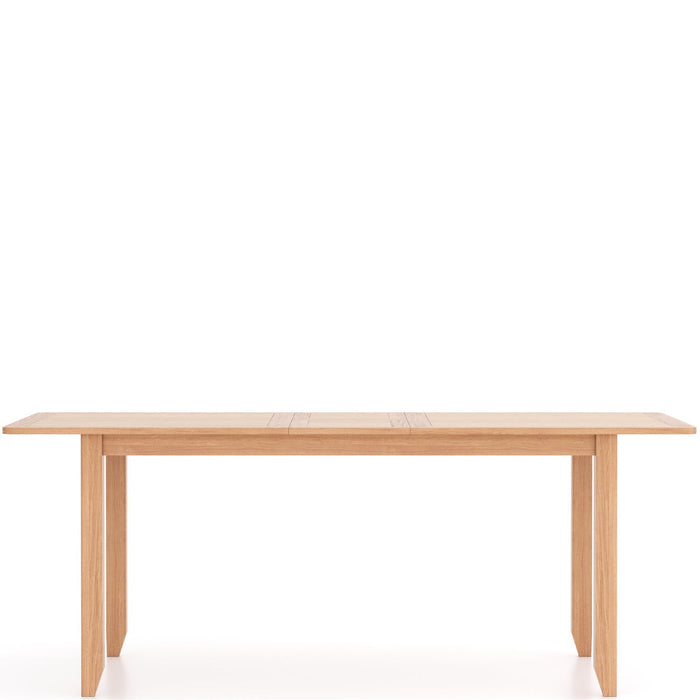 Furniture HausArlyn Natual Oak 160/200cm Extending Dining Table - Rest Relax