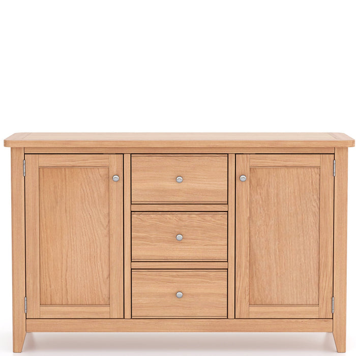 Furniture HausArlyn Natual Oak 2 Door 3 Drawer Sideboard - Rest Relax