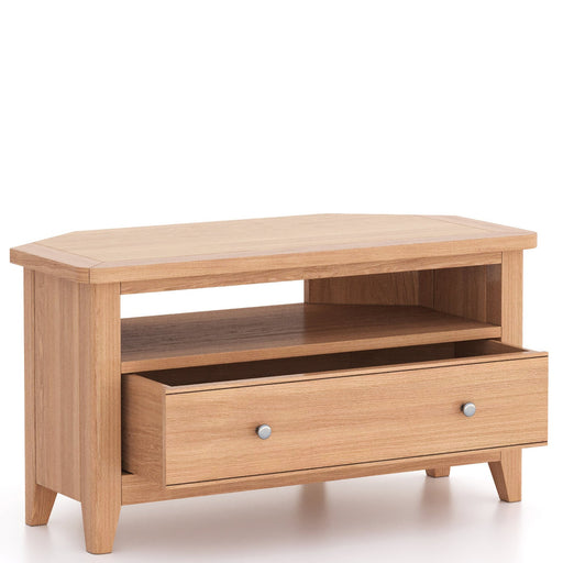 Furniture HausArlyn Natual Oak Corner TV Cabinet - Rest Relax