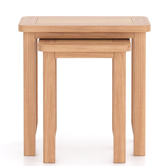 Furniture HausArlyn Natual Oak Nest of 2 Tables - Rest Relax