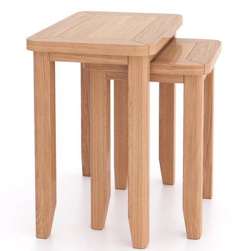 Furniture HausArlyn Natual Oak Nest of 2 Tables - Rest Relax