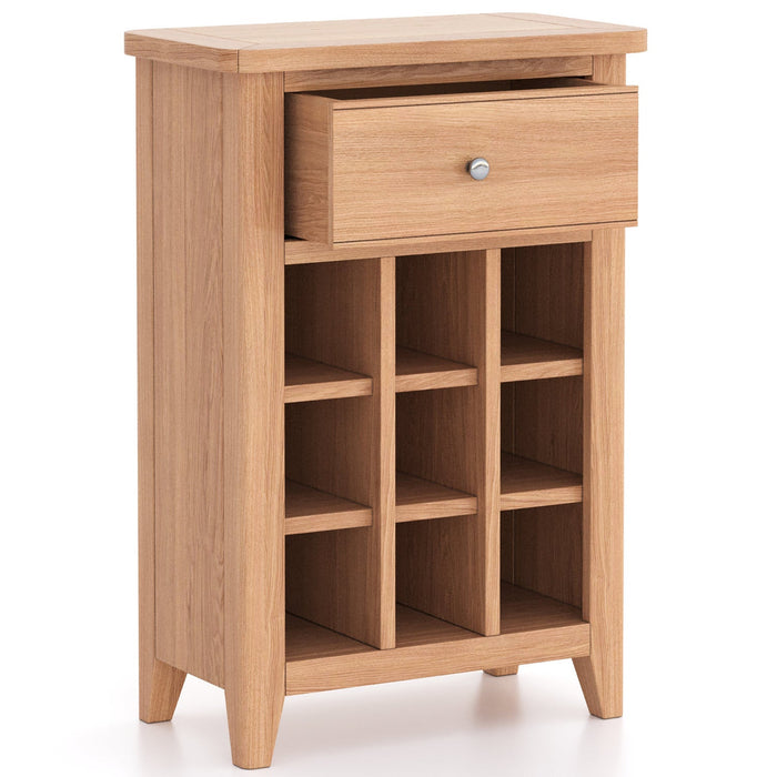 Furniture HausArlyn Natual Oak Wine Cabinet - Rest Relax