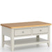 Furniture HausArlyn Painted Coffee Table 2 Drawers - Rest Relax