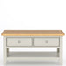 Furniture HausArlyn Painted Coffee Table 2 Drawers - Rest Relax