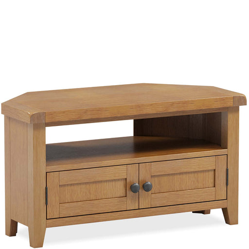 Furniture HausBarston Oak Corner TV Unit - Rest Relax