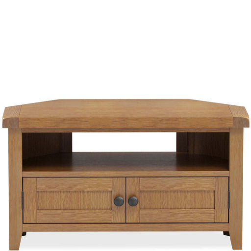 Furniture HausBarston Oak Corner TV Unit - Rest Relax