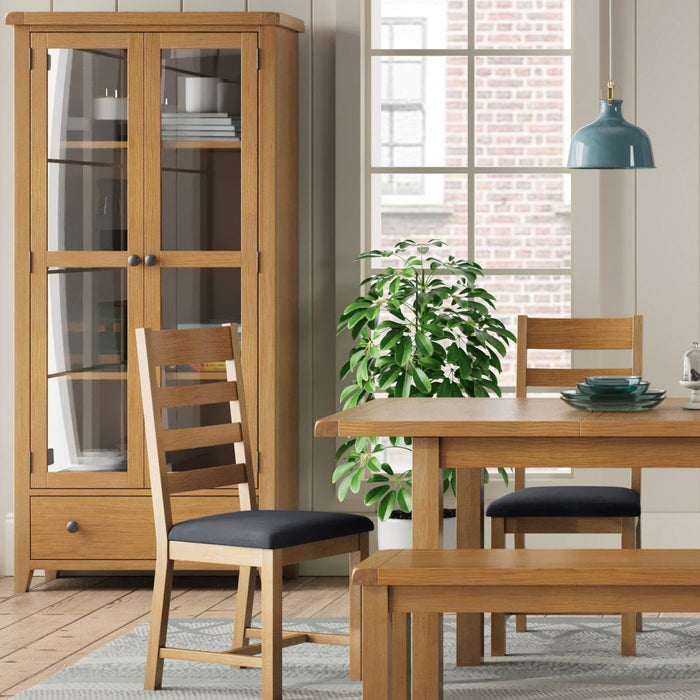 Furniture HausBarston Oak Dining Chair - Rest Relax