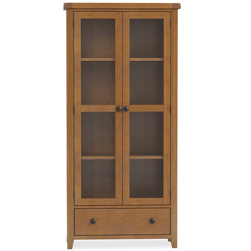 Furniture HausBarston Oak Display Cabinet - Rest Relax