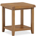 Furniture HausBarston Oak Lamp Table With Shelve - Rest Relax