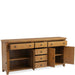 Furniture HausBarston Oak Multi Sideboard - Rest Relax