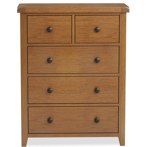 Furniture HausCarnac Oak 2 0ver 3 Chest - Rest Relax