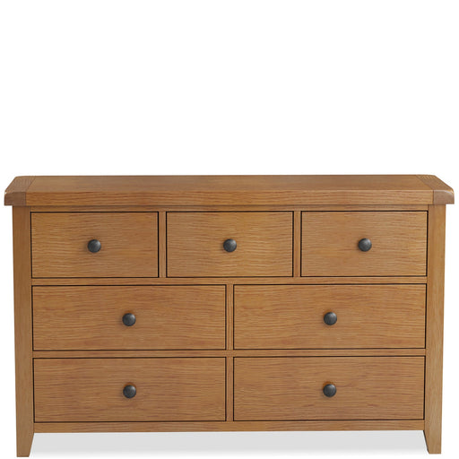 Furniture HausCarnac Oak 3 0ver 4 Chest - Rest Relax