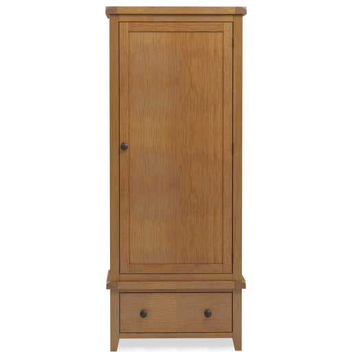 Furniture HausCarnac Oak Single Wardrobe - Rest Relax