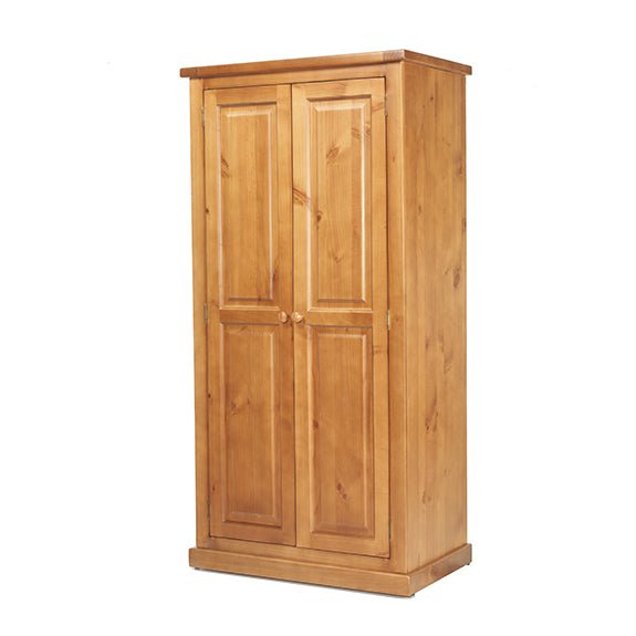 Furniture HausChunky Pine 2 Door Full Hanging Wardrobe - Rest Relax