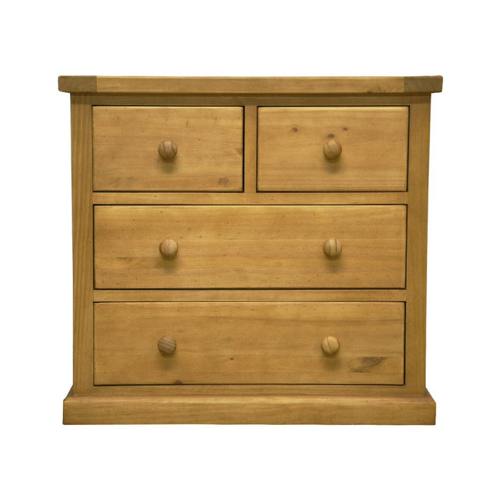 Furniture HausChunky Pine 2 Over 2 Chest - Rest Relax