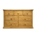 Furniture HausChunky Pine 3 Over 4 Multi Chest - Rest Relax