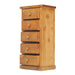 Furniture HausChunky Pine 5 Drawer Chest - Rest Relax