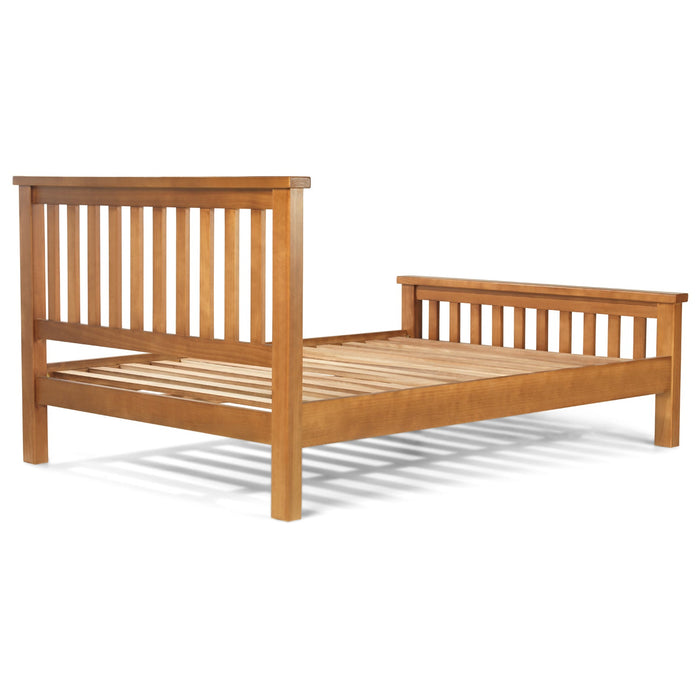 Furniture HausChunky Pine Bed Frame - Rest Relax