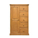 Furniture HausChunky Pine Combination Wardrobe - Rest Relax