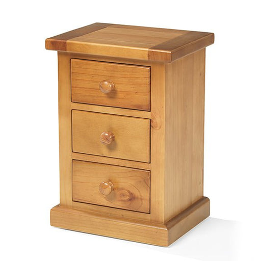 Furniture HausChunky Pine Large 3 Drawer Bediside - Rest Relax