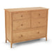 Furniture HausCorbett Oak 5 Drawer Wide Chest - Rest Relax