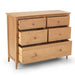 Furniture HausCorbett Oak 5 Drawer Wide Chest - Rest Relax