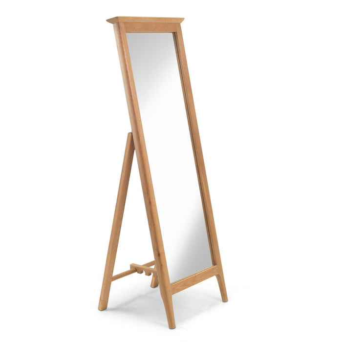 Furniture HausCorbett Oak Cheval Mirror - Rest Relax