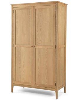 Furniture HausCorbett Oak Full Hanging Wardrobe - Rest Relax