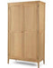 Furniture HausCorbett Oak Full Hanging Wardrobe - Rest Relax