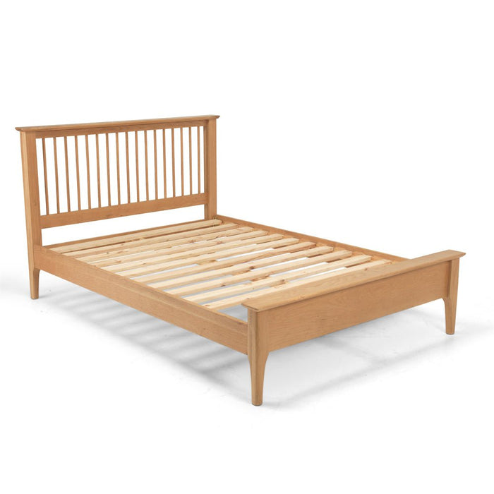 Furniture HausCorbett Oak Low Foot Bed Frame - Rest Relax