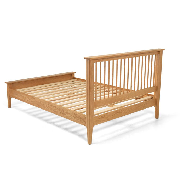 Furniture HausCorbett Oak Low Foot Bed Frame - Rest Relax