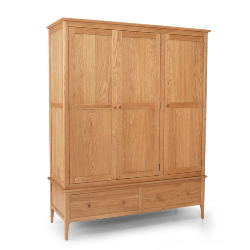 Furniture HausCorbett Oak Triple Wardrobe - Rest Relax