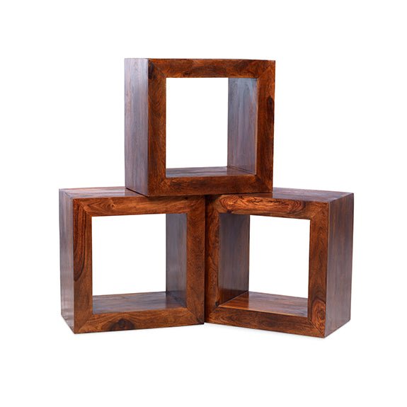 Furniture HausCuba Living Indian Rosewood 1 Hole Cube - Rest Relax