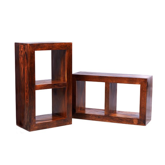 Furniture HausCuba Living Indian Rosewood 2 Hole Cube - Rest Relax