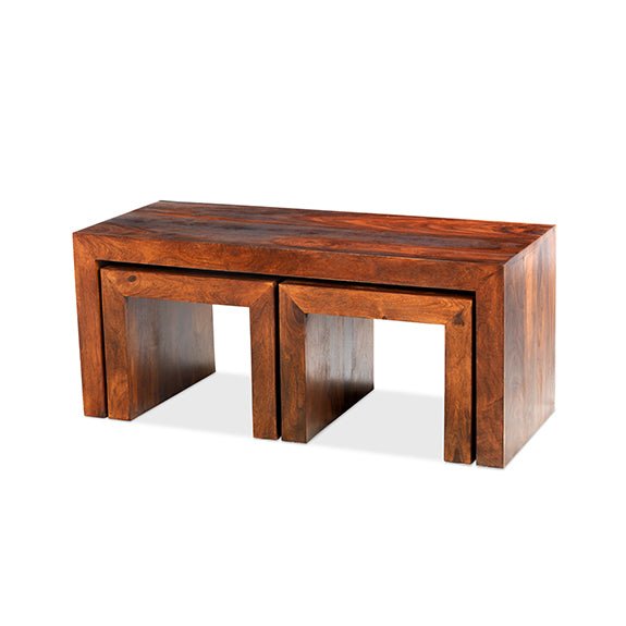 Furniture HausCuba Living Indian Rosewood Long John Coffee Table - Rest Relax