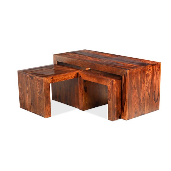 Furniture HausCuba Living Indian Rosewood Long John Coffee Table - Rest Relax