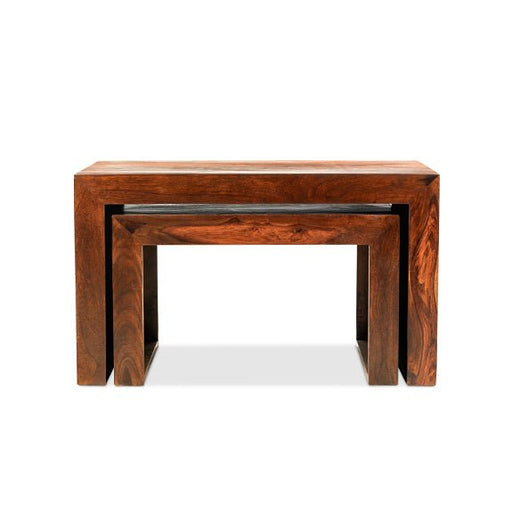 Furniture HausCuba Living Indian Rosewood Nest of 2 Tables - Rest Relax