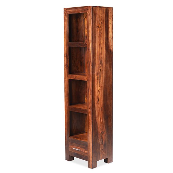 Furniture HausCuba Living Indian Rosewood Slim Jim Bookcase - Rest Relax