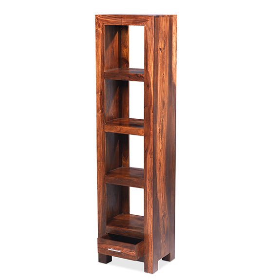 Furniture HausCuba Living Indian Rosewood Slim Jim Bookcase - Rest Relax